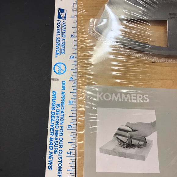 IKEA / Kommers Double Blade Rolling Chopper Knife with Chopping Board - Picture 10 of 13